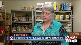 Food pantry struggles to serve community