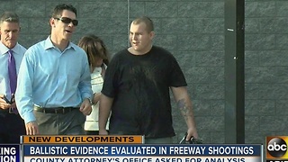 Forensic evaluation in freeway shootings