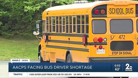Anne Arundel County Public Schools facing bus shortage for upcoming school year