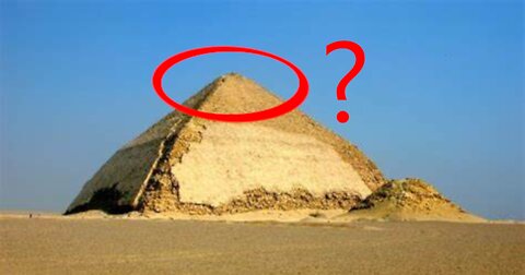 Mystery of the Missing Capstone on the Bent Pyramid of Egypt