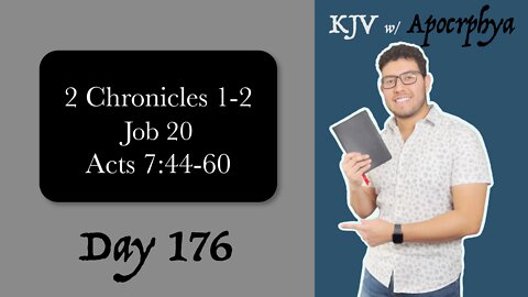 Day 176 - Bible in One Year KJV [2022]