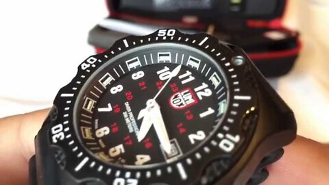 Luminox Black Ops ion plated quartz 8401 sport watch review