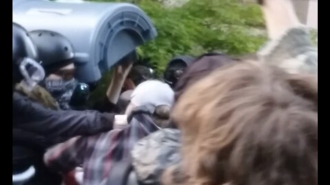 Other Angle of Fight Breakout at UW Hamas and America First Student Gatherings