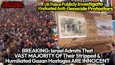 BOMBSHELL: Israel Admits VAST Majority Of Their Humiliated Gazan Hostages Are Innocent Palestinians!