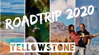 Yellowstone Road Trip with 5 Family Fun Stops Along the Way | 4K Vlog