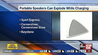 ION Audio portable speakers recalled due to explosion hazard
