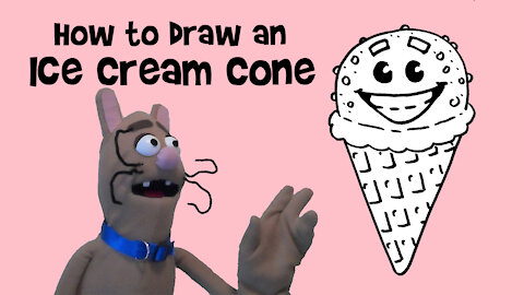 How to Draw an Ice Cream Cone