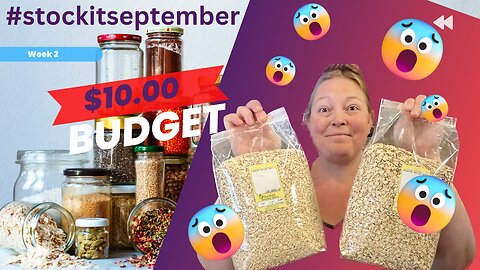 $10 to stock my pantry, what will I get this week? #StockitSeptember