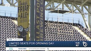 Limited Seats at Petco Park for Opening Day