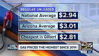 Gas prices high amid busy Memorial Day travel weekend