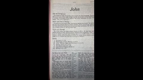 John Chapter 1+2