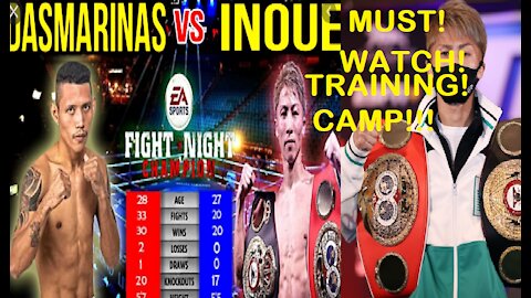 🔴WOW! Naoya Inoue vs Dasmarinas side to side training camp MUST WATCH!