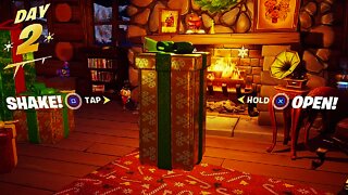 Fortnite Winterfest - DAY 2 Opening Up GIFTS