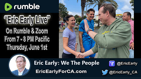 6-1-2023 “ERIC EARLY LIVE” with Eric Early