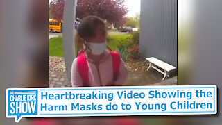 Heartbreaking Video Showing the Harm Masks do to Young Children