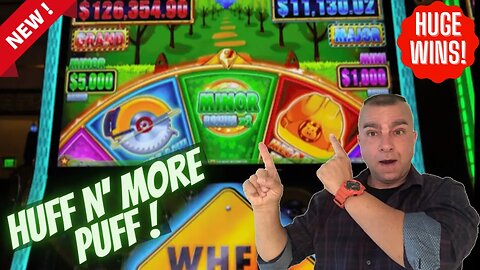 💥NEW-Huff N' More Puff JACKPOTS!