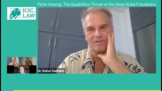 (Clip) PETER KOENIG w/ Dr Reiner Fuellmich - IMPERATIVE People Wake Up To The Globalist Plan To Bankrupt The World