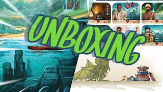 Unboxing Tides of Ruin (Expansion for Sleeping Gods)