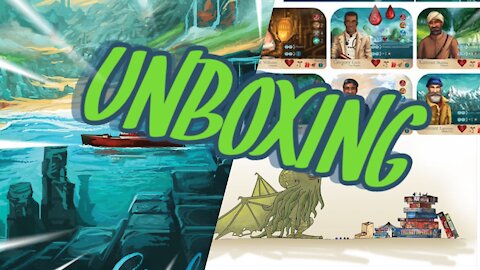 Unboxing Tides of Ruin (Expansion for Sleeping Gods)