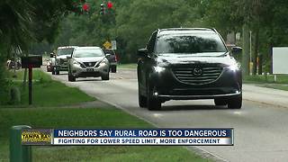 Rural two lane road more like dangerous highway, neighbors say | Driving Tampa Bay Forward
