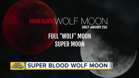 Super Blood Wolf Moon Eclipse to happen January 21