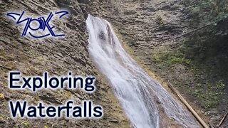 Adventuring back country Exploring the local waterfalls