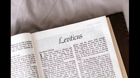 Leviticus 3:1-17 (The Peace Offering)