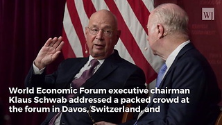 Davos Leader Praises President Trump's 'Strong Leadership' During World Economic Forum