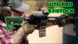 UTG PRO S3 - Best Budget AR15 Stock