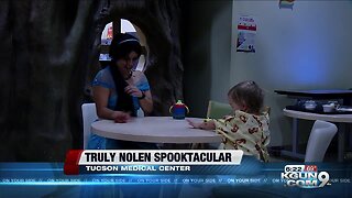 Truly Nolen visits young patients at TMC for Halloween activities