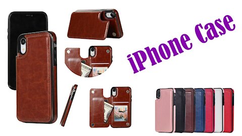 Luxury PU Leather Phone Case For iPhone XR XS Max 6S 6 7 8 Plus 5S iPhone 5 Stand Card