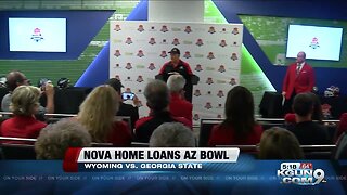 University of Wyoming and Georgia State University to play at 5th NOVA Home Loans Arizona Bowl Teams