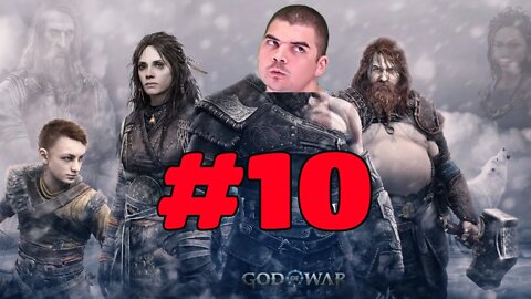 JOGANDO COM ATREUS - jogando muito esse God of War Ragnarök #10 - PS4 - Melhor do mundo
