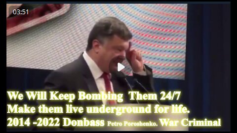 Ukrainian NATO NAZI Army War Crimes from 2014 -2022, Poroshenko DONBASS