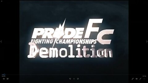 PRIDE FC 21:- Demolition