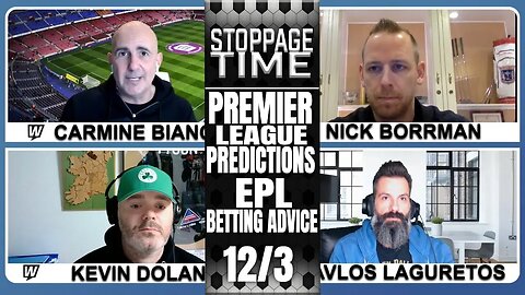 ⚽ Premier League Betting Predictions and Picks | EPL Betting Advice and Tips | Stoppage Time Jan 3