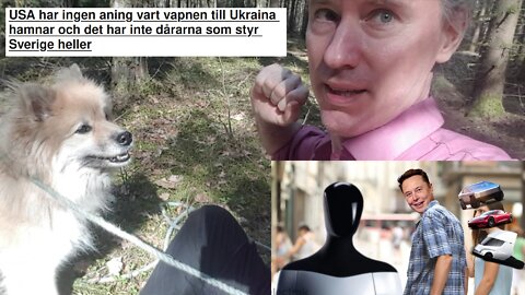 Självkörande marknadsföring & bilar 2024. Ukraina-vapen på väg hit. Känslorobotar vs känslokalla