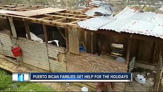 Puerto Rican families get help for the holidays following Hurricane Maria