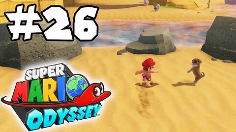 Super Mario Odyssey 100% Walkthrough Part 26: Sand Sifting