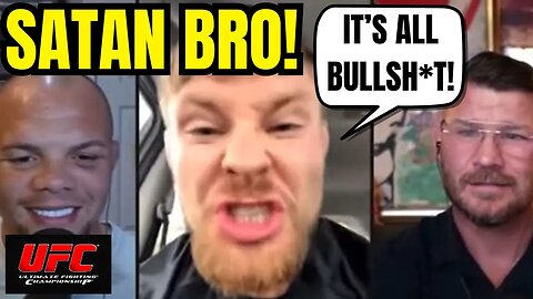 UFC Fighter Bryce Mitchell GOES SAVAGELY BALLISTIC on Michael Bisping Over EVOLUTION FROM MONKEYS!