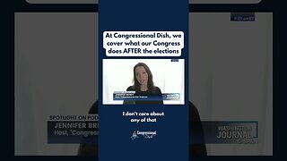 At Congressional Dish, we cover what our Congress does AFTER the elections
