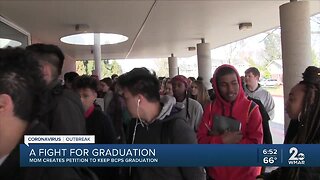 A fight for graduation, mom creates petition to keep BCPS graduation