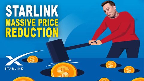 Massive SpaceX Starlink Price Reduction - You Can Save 50%