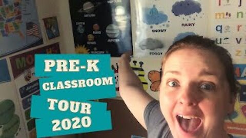 PRESCHOOL CLASSROOM TOUR & FRUGAL HOMESCHOOLING SUPPLIES! MY HOMESCHOOL CLASS SETUP!