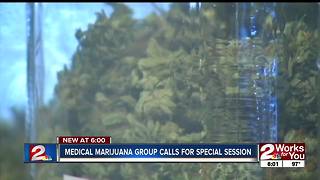 Medical marijuana group calls for special session