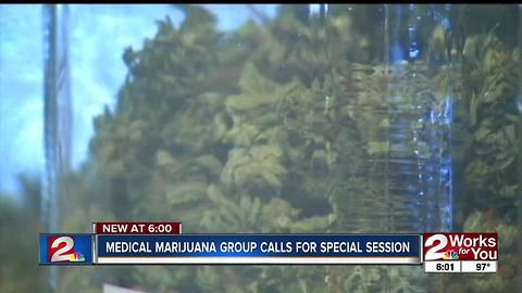 Medical marijuana group calls for special session
