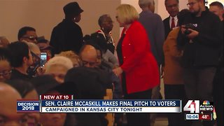 McCaskill makes final pitch to voters