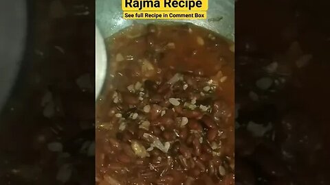 Rajma Recipe।#ytshorts #shortsfeed #cookingphoenix#cooking