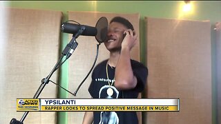This young rapper from Ypsilanti is sending a positive message through his music