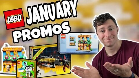LEGO January 2023 Promos | Plan NOW